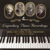 Legendary Piano Recordings CD cover